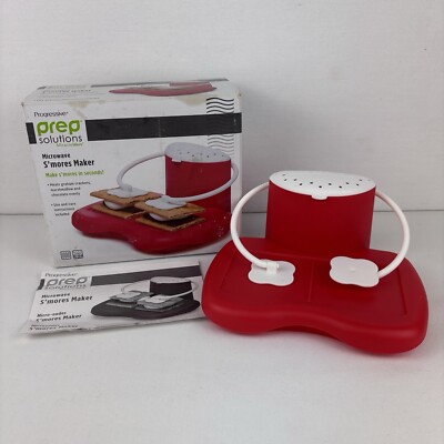 Prep Solutions Microwave S mores Maker Open Box Kitchen Accessory Camping Tool