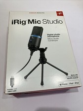Ik Multimedia - Mic Studio Irig Mic + Table Stand & Cable Usb