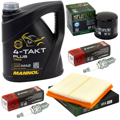 Wartung für Ducati ST2 944 ST-2 1997-03 Set Öl 4L Luftfilter Ölfilter Zündkerzen