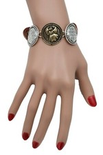 Women Weekend Jewelry Bracelet Silver Metal Angel Charms Protection Bless Prayer