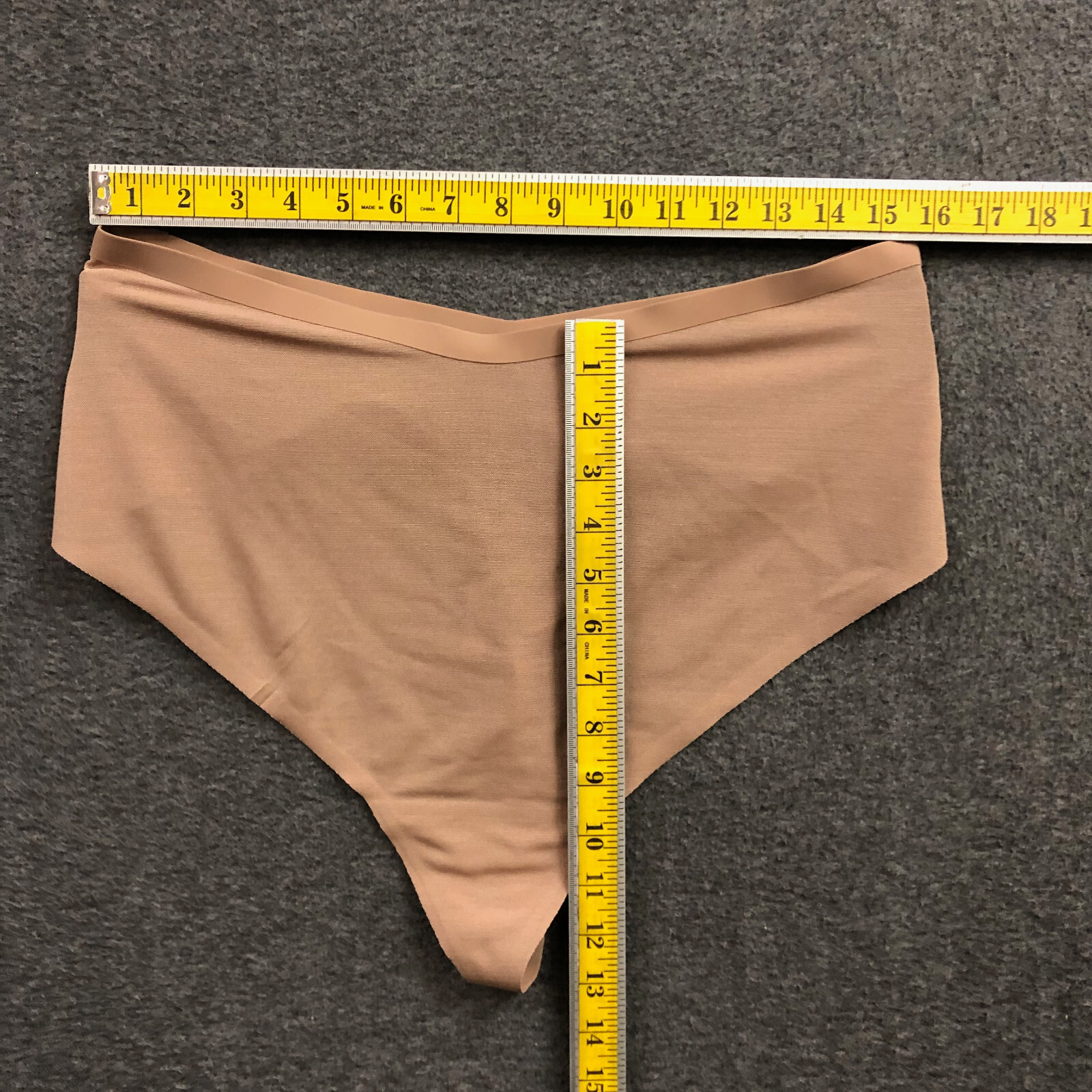 Skims Women's Nylon Blend Stretch Brief Panties Size 4X Sienna SHMWT