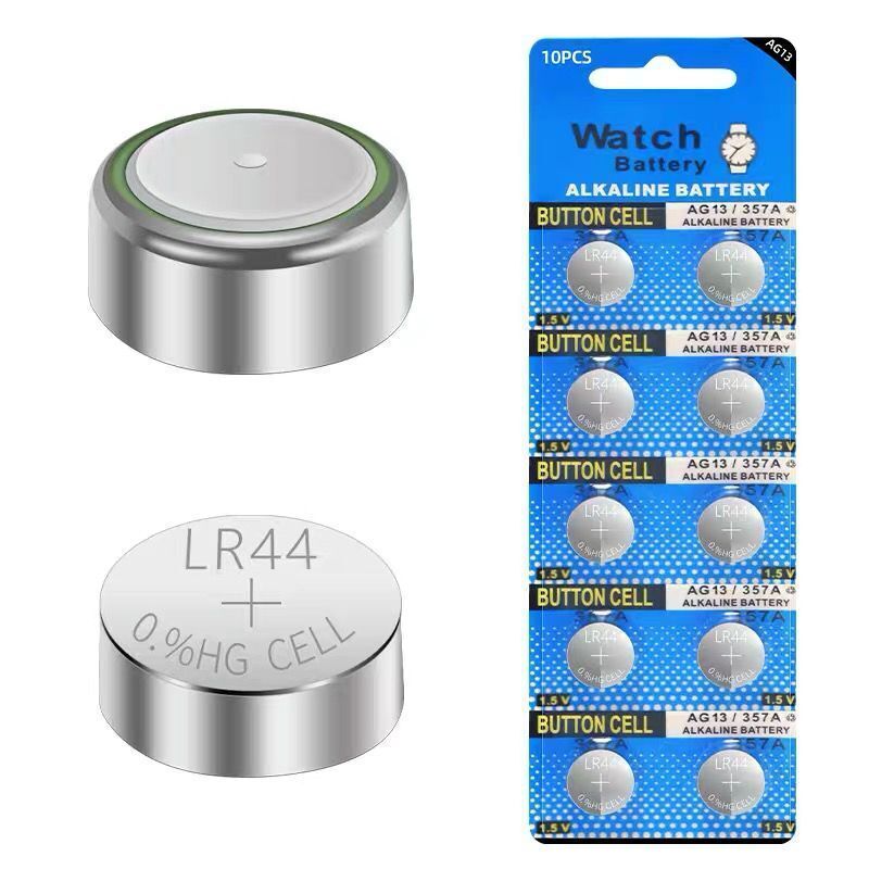 LR44 AG13 Knopfzellen – 50 Stück Von PKCELL – Perfekt Für Spielzeug, Thermometer & Mehr