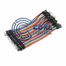 40PCS Dupont 10CM Male To Male Jumper Wire Ribbon Cable for Breadboard Arduino