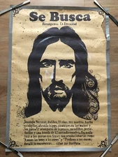 Used - Poster Sign Religious - Wanted Reward: The Eternidad - 34 5/16x24in