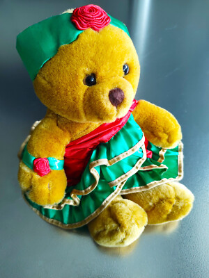 Teddybär Teddy Bear Gibson Greetings Rare Miss Teddy