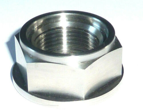 hn　管理番号A-134 Kawasaki KX250F 2004-2018 REAR AXLE FLANGED NUT TITANIUM RACE