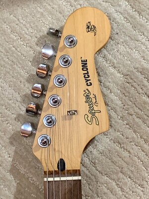2004 Squier by Fender Vintage Modified Cyclone Electric Guitar | eBay