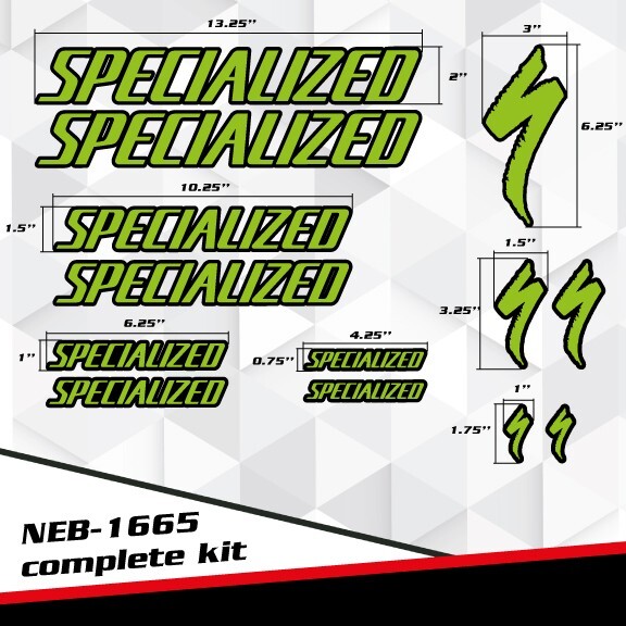 まーぐんステッカー！ ぐんぐ〜ん！ NEW Frame Decal Stickers complete Set For Specialized Bike
