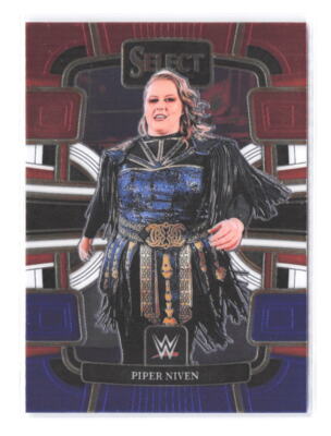 2024 Panini Select WWE Piper Niven Red and Blue 6 Retail