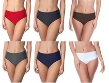 Badeslip Bikini Slip Bikini Unterteil Hochges...