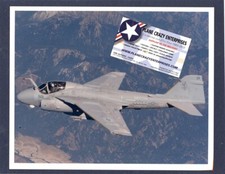 Original VA-145 SWORDSMEN A-6E INTRUDER US Navy Grumman  Attack Squadron Photo
