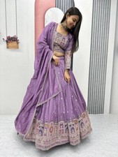 Indian Stitched Lehenga Ready made Lengha Choli Wedding Party Bridal Bollywood