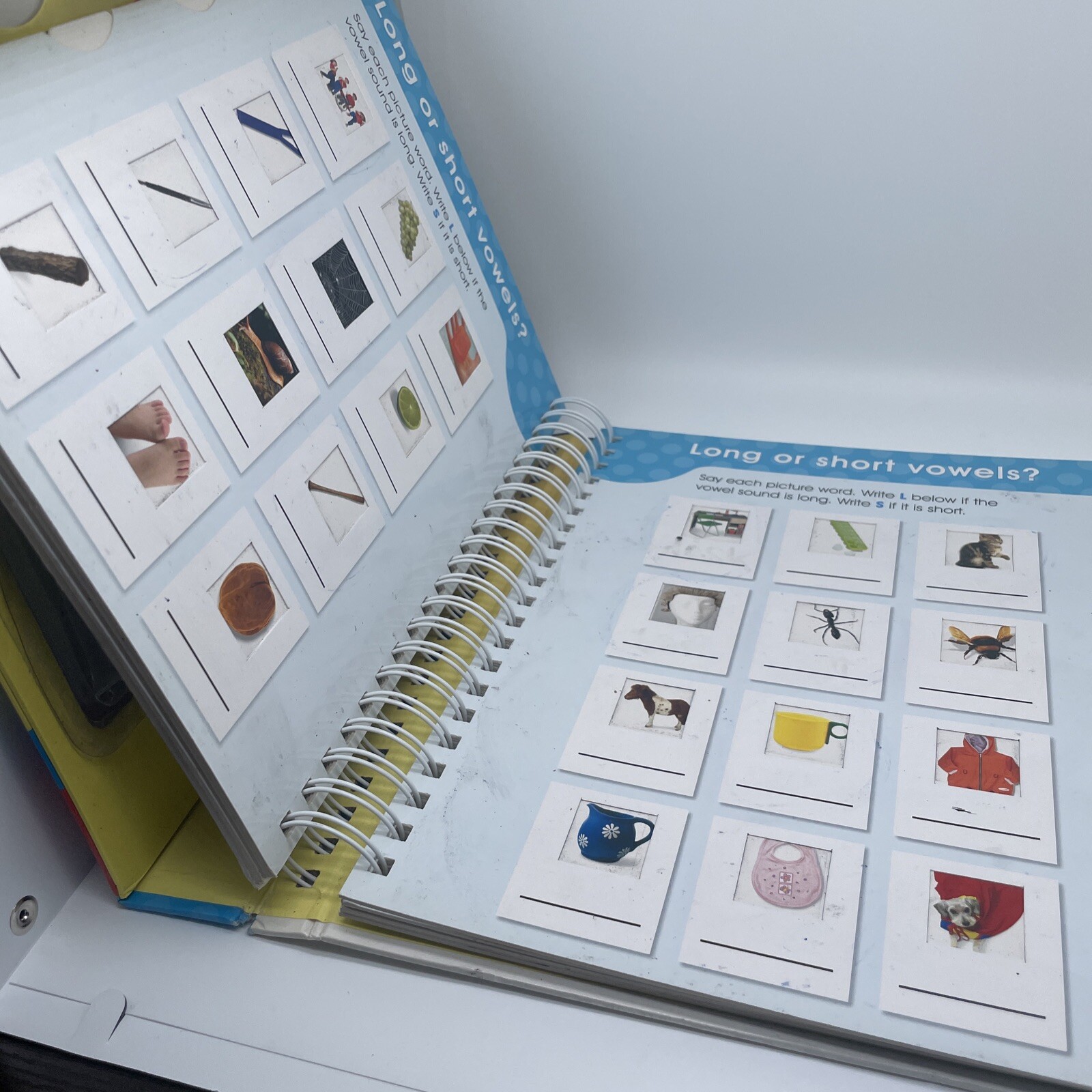 Phonics With Erasable Pen (Write, Slide  Learn) - Spiral-bound - Missing Marker