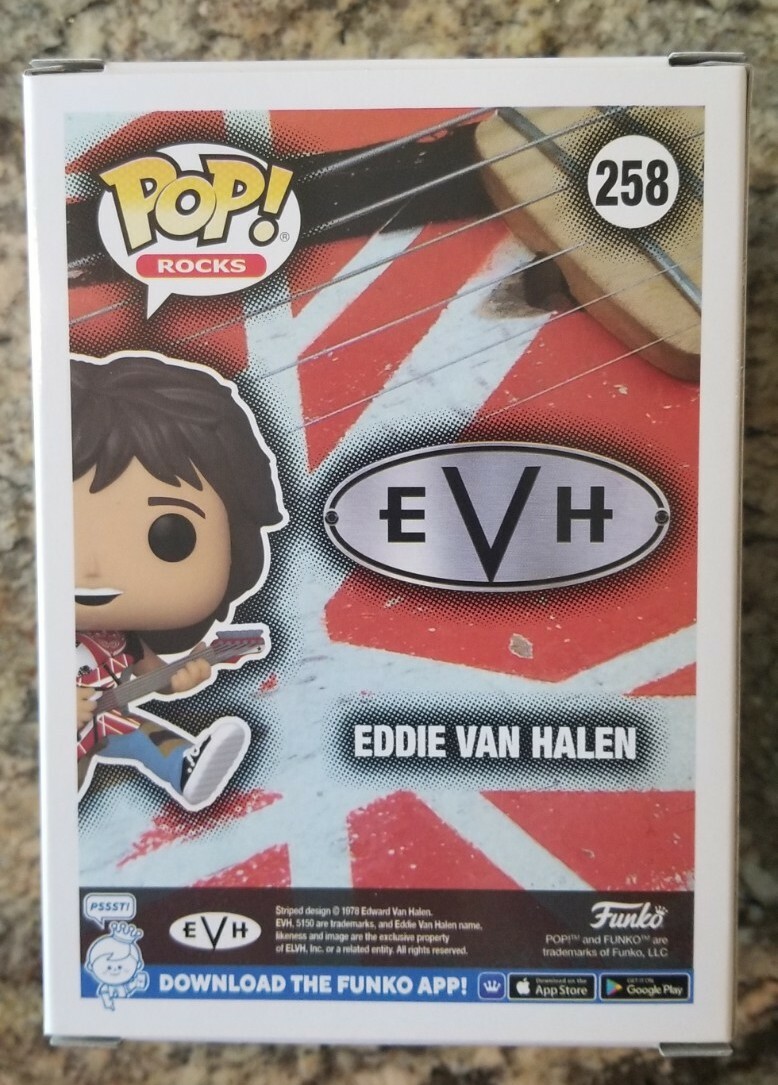 Funko Pop! Rocks EDDIE VAN HALEN 258 | eBay