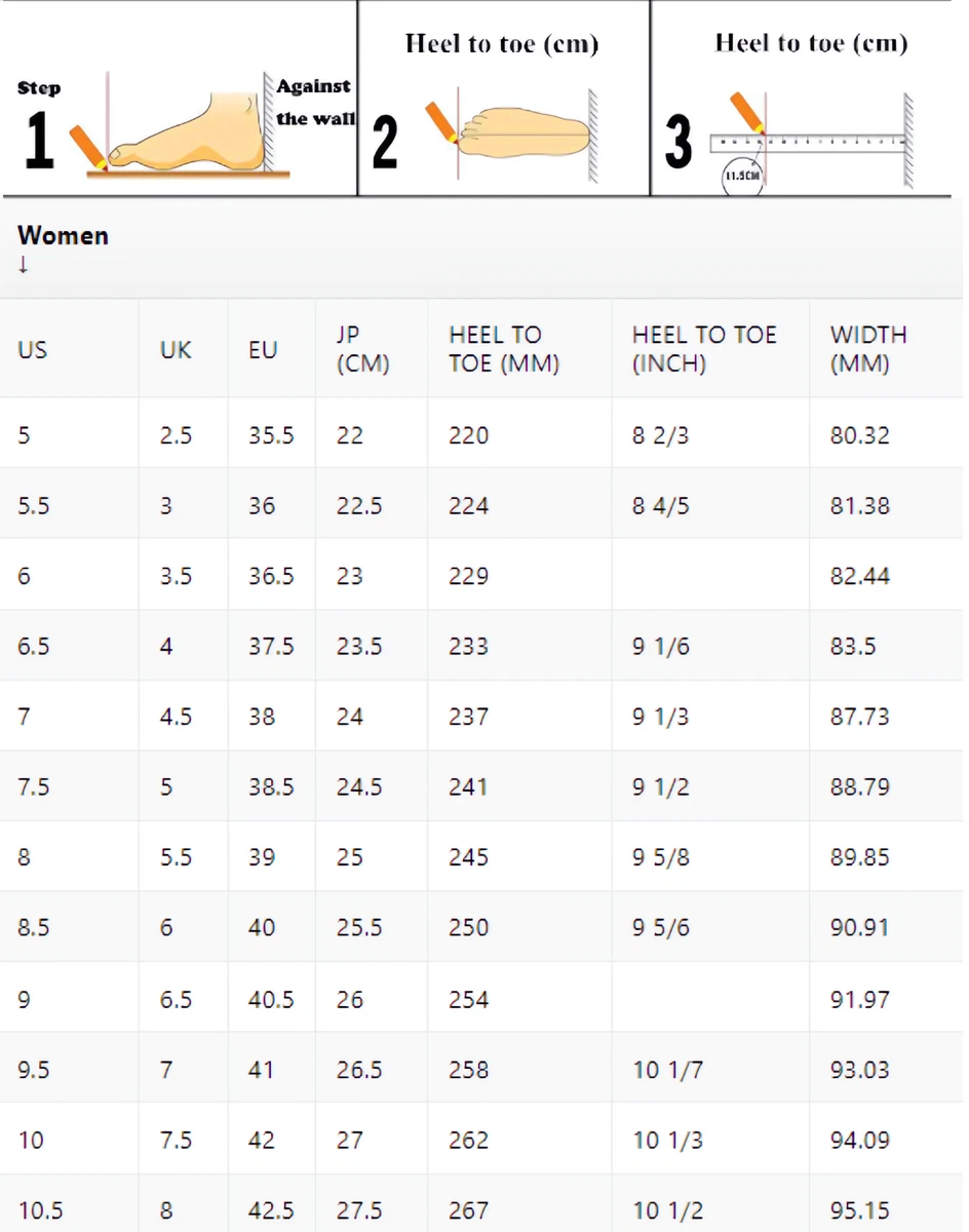 Womens size best sale 5