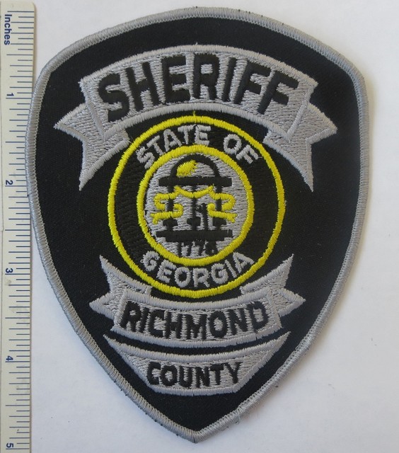 RICHMOND COUNTY SHERIFF PATCH Vintage ORIGINAL eBay