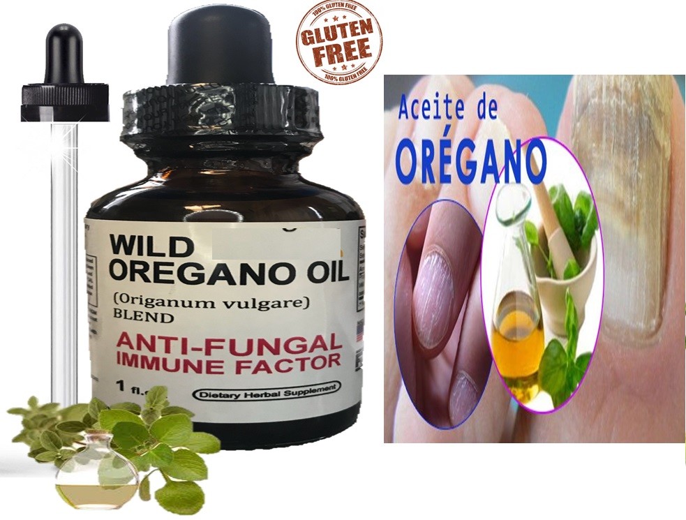 Oregano Oil Organic Fights Candidiasis Athlete's Foot, Nail Fungus 1 oz