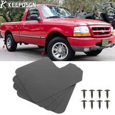 For Ford Ranger XLT Pickup Matte 4PCS Mud Flaps Splash Guards Mudguards Mudflaps