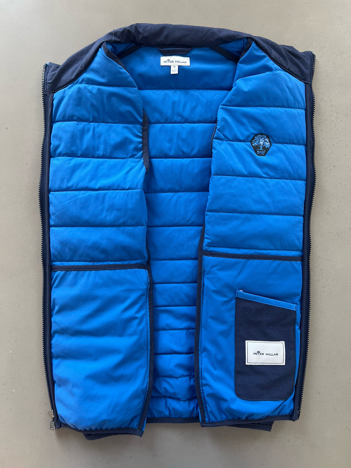 mens peter millar golf vest medium eBay