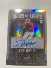 2020 Legacy Under the Lights Silver #UL-DS D'Andre Swift Auto - Georgia Bulldogs