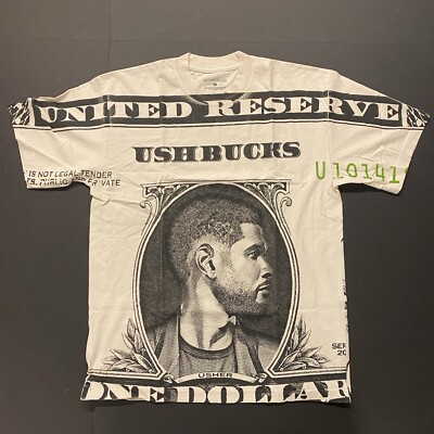 Usher UshBucks Las Vegas Residency Tour Tee - Cream - M