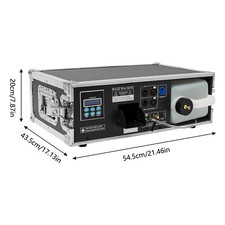 1500W Stage Mist Haze Machine 3.5L w/ Flight Case Package DJ Stage Effect Hazer