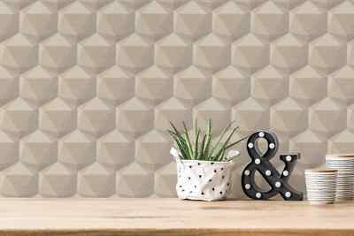AS Creation Vliestapete 38748-5 Beige Creme Grau Muster Grafisch 3D (4,16 /1qm)