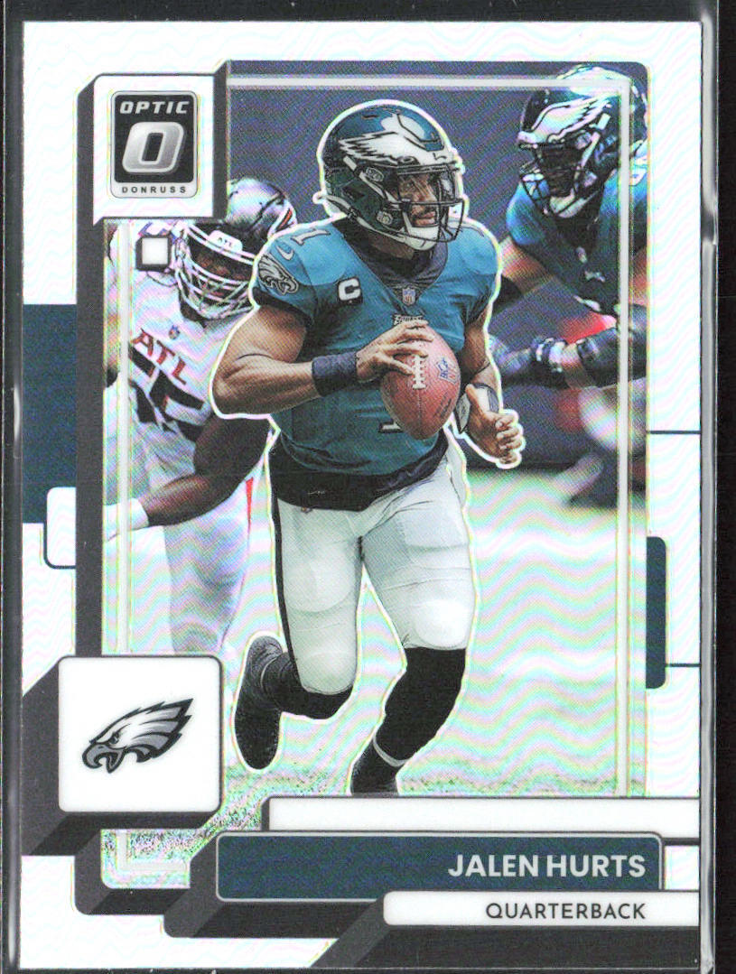 2022 Donruss Optic #157 Jalen Hurts Holo Prizm