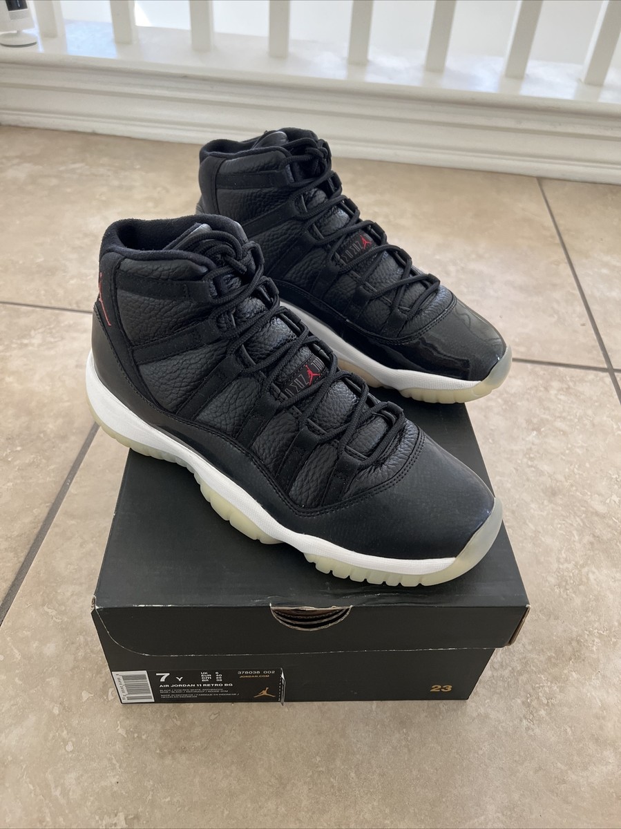Nike Air Jordan 11 Retro 72-10 GS (378038-002) Youth Size 7Y Nike Air Jordan 11 Retro 72-10 GS (378038-002) Youth Size 7Y