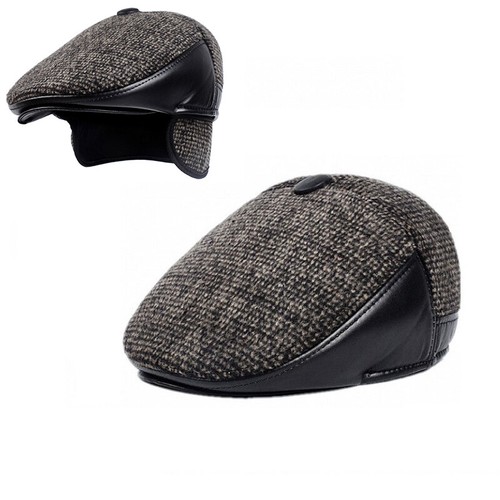 Uomini Ragazzi Similpelle Coppola Cappello Basco Baseball Piatto Cabbie  Guida | eBay