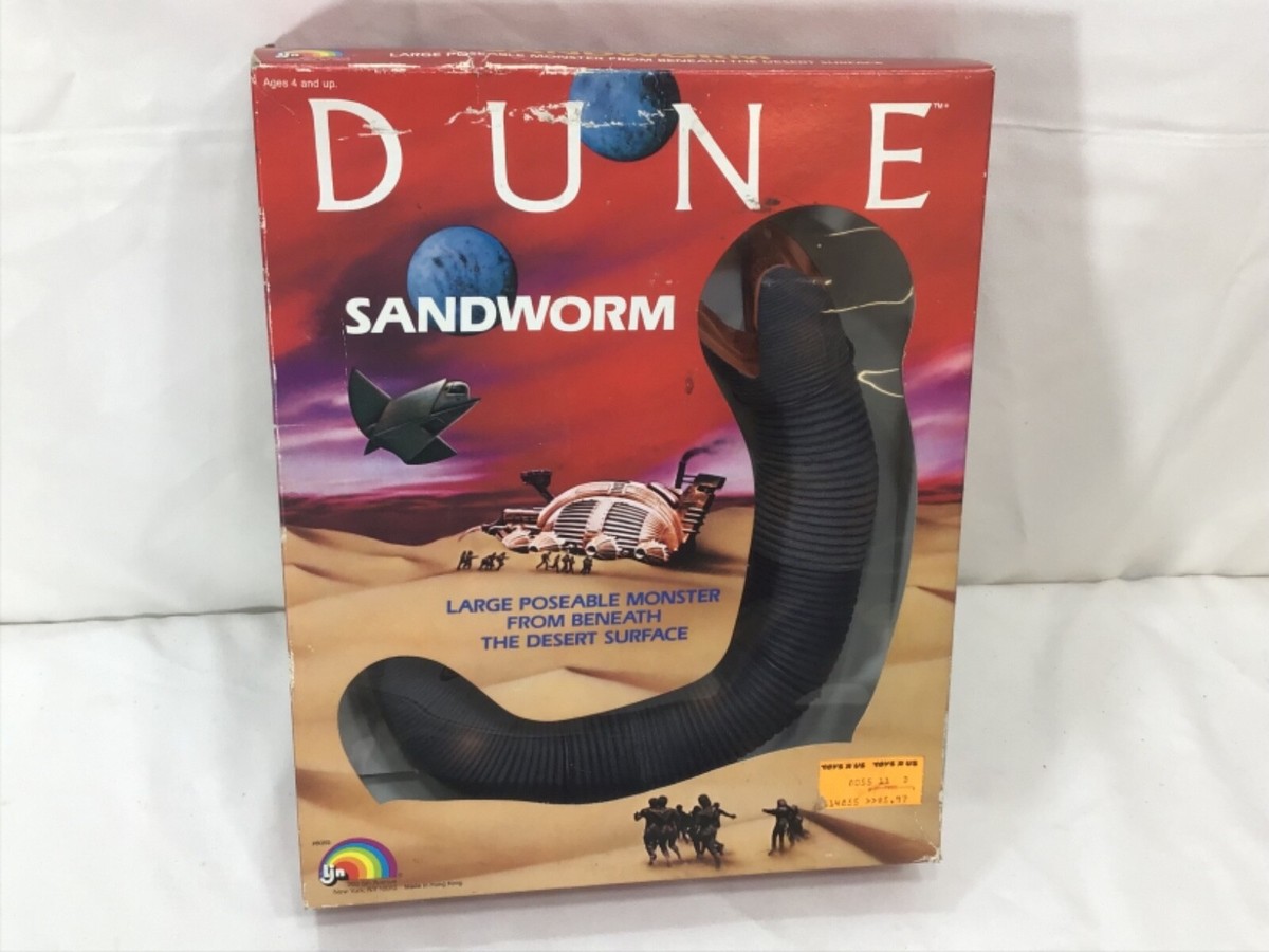 Rare 1984 Vintage LJN Toys Dune Sandworm Boxed Complete New Movie