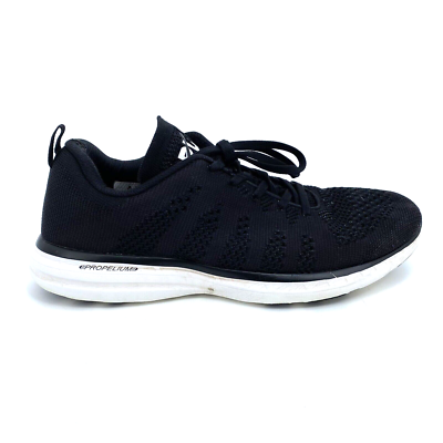 Mens 10 APL Techloom Pro M Running Shoes Advanced Propulsion Lab Black White - Main Image
