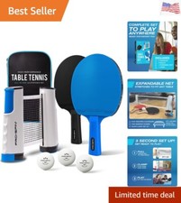 PRO-SPIN All-in-One Portable Ping Pong Paddle...