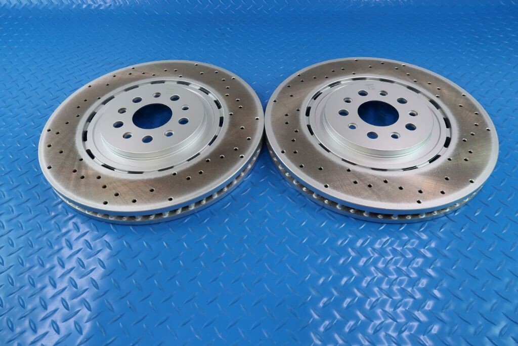 Maserati Quattroporte GTS 3.8 front brake disk rotors TopEuro #12062