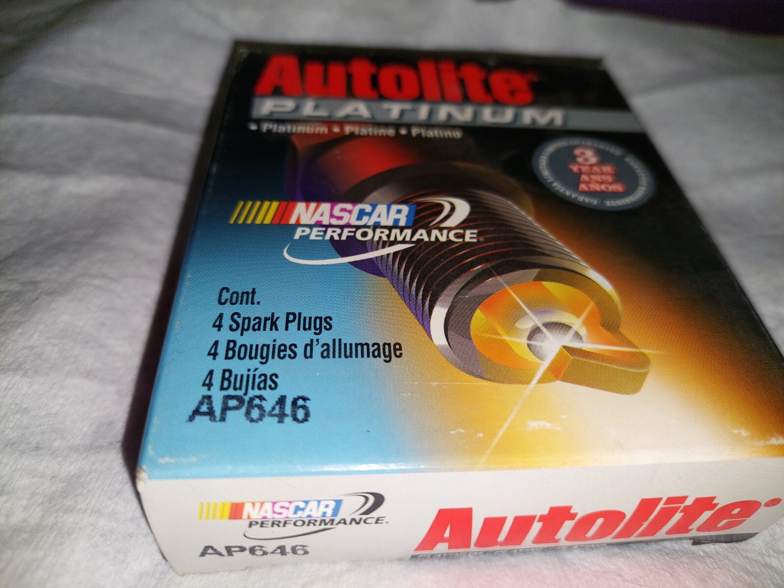 Spark Plug Autolite AP646 lot pack of 4 quantity