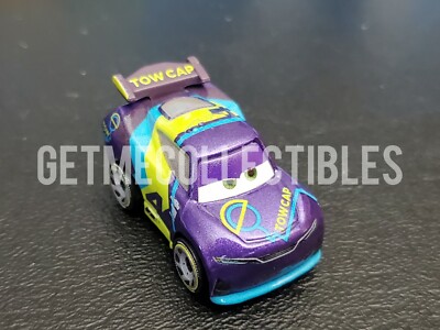 DISNEY PIXAR CARS MINI RACERS J.D. MCPILLAR TOW CAP 2025 BOX #23
