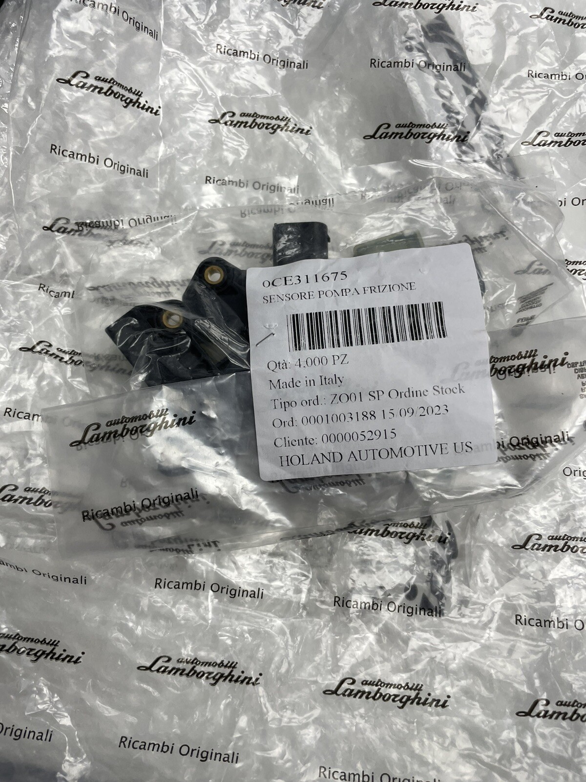 LAMBORGHINI AVENTADOR LP700 740 750 CLUTCH SENSOR MASTER CYLINDER OEM 0CE311675