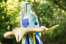 NYC-NJ pickup Sona Cosplay Prop Etwahl Instrument League of Legends