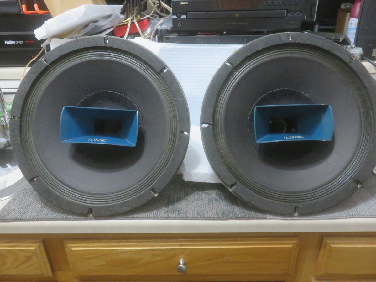 ALTEC LANSING 604-E2 BIG RED WITH UREI HORNS (VERY RARE SPEAKERS