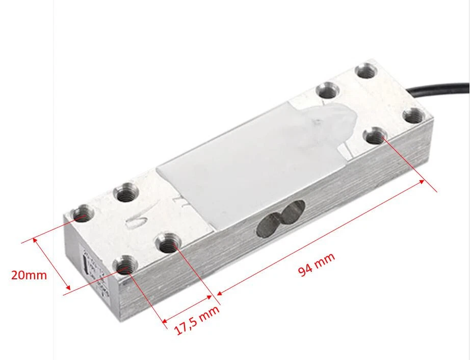 200 kg Waagen sensor digitaler Wägezellen gewicht Sensor mit Display - Bild 3 von 4