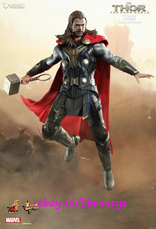 Hot Toys 1/6th Mms224 Avengers: Thor Action Figures In Stock New