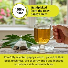 75 Papaya Tea Bags, Papaya Leaves Tea, Te De Hojas De Papaya, Herbal Tea