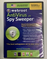 Webroot AntiVirus with Spy Sweeper Vintage Software ElectronicsRecycledCom