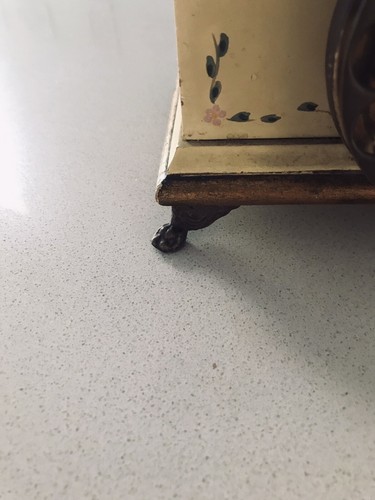 Antique Phone On Brass Legs - Picture 4 of 8