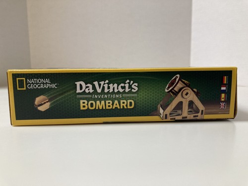 National Geographic Da Vinci's Bombard Kit Build an Ancient Cannon STEM Complete - Picture 6 of 9