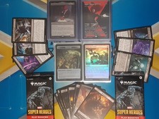 Black Magic The Gathering (Small Collection) 49 Cards Total + 2 MARVEL PLAY