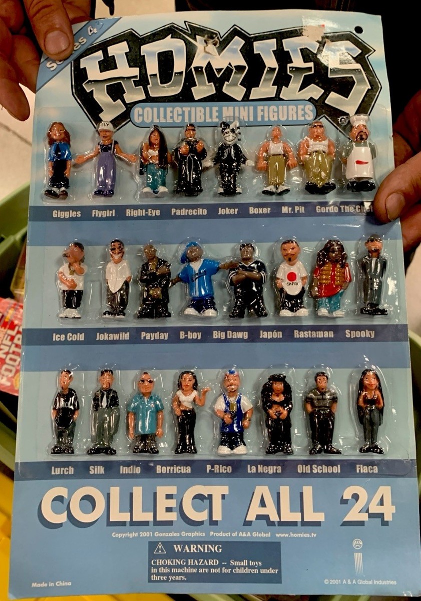 Homies Series 3 Complete Figure Set Of 24 Factory Sealed, series 4