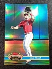 2021 Topps Stadium Club Chrome - 1991 Stadium Club Design Variation Mike...