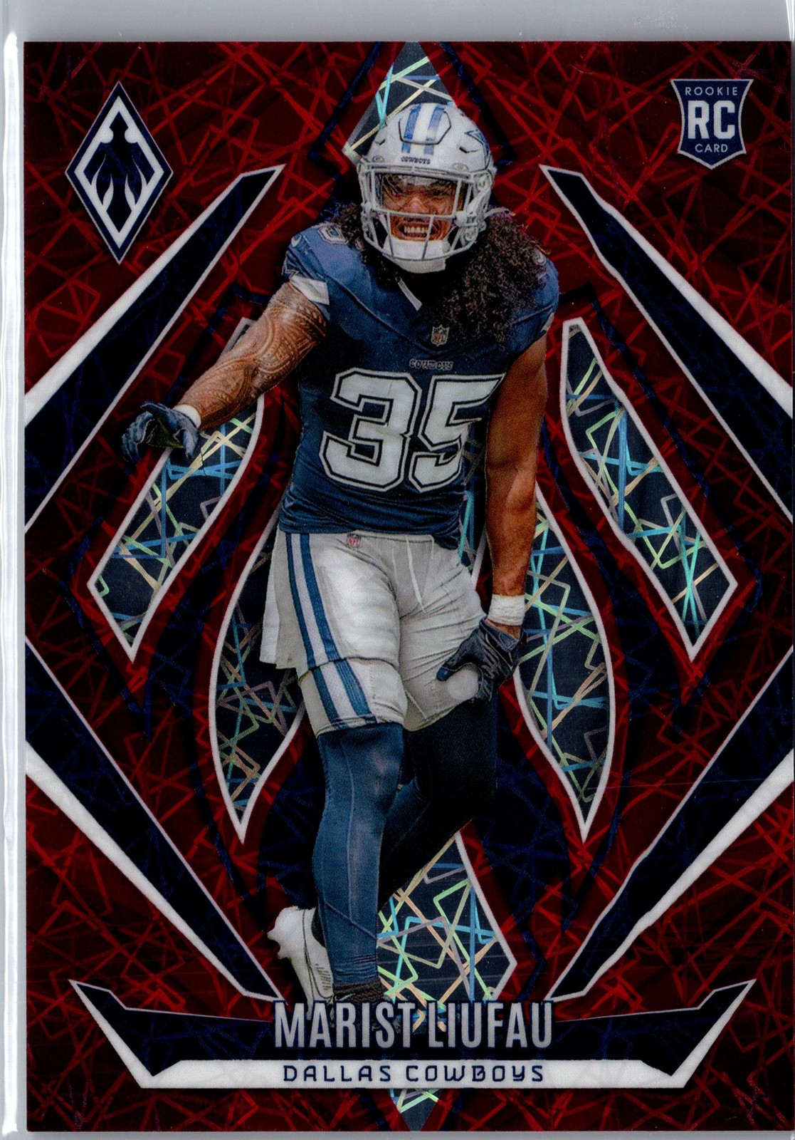 Marist Liufau Panini Phoenix #223 Red Lazer