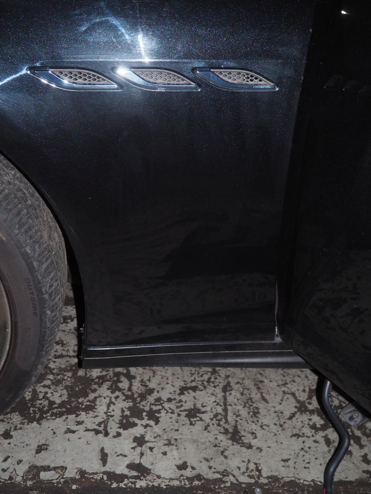 NICE! 2014-2023 Maserati Ghibli Front Driver Left Fender OEM Nero Ribelle 815/B